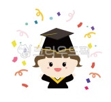 졸업, 졸업일러스트, 유치원, 어린이집, 유치원일러스트, 사진,이미지,일러스트,캘리그라피 - 아리디자인작가 크라우드픽 - 저작권 걱정 없는... 