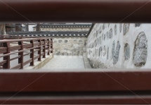 한옥마을, 뒤뜰, 돌담, 울타리, koreanstylehouse, 사진,이미지,일러스트,캘리그라피 - dori작가 크라우드픽 - 저작권 걱정 없는 상업용... 