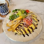 브런치, 카페, 오믈렛, brunch, café, 사진,이미지,일러스트,캘리그라피 - 윰윰이작가 크라우드픽 - 저작권 걱정 없는 상업용 이미지
