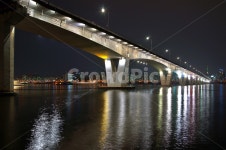 원효대교, 한강, 1981년준공, 장경간연속pc박스형교량, 교량, 사진,이미지,일러스트,캘리그라피 - Deep bLUE작가 크라우드픽 - 저작권 걱정... 