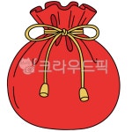 선물보따리, 선물보따리일러스트, 복주머니, 복주머니일러스트, 선물복주머니, 사진,이미지,일러스트,캘리그라피 - yunbeli0428작가... 