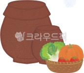 장독, 장독대, 시골소품, 소쿠리, 야채, 사진,이미지,일러스트,캘리그라피 - 홍차쿠키작가 크라우드픽 - 저작권 걱정 없는 상업용 이미지