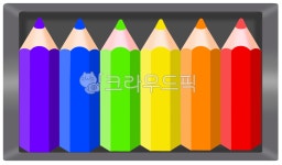 색연필, 문구, 색연필그림, 색연필일러스트, 무지개색, 사진,이미지,일러스트,캘리그라피 - nani1103작가 크라우드픽 - 저작권 걱정 없는... 