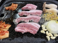 삼겹살, 돌판삼겹살, koreanbarbecue, pork, porkbelly, 사진,이미지,일러스트,캘리그라피 - Dal9작가 크라우드픽 - 저작권 걱정 없는... 