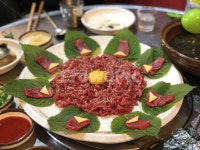 meal, 식사, food, 음식, 육회, 사진,이미지,일러스트,캘리그라피 - 아트앤디자인작가 크라우드픽 - 저작권 걱정 없는 상업용 이미지