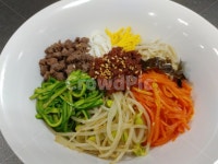 한국, 비빔밥, 전통, 오색, 고추장, 사진,이미지,일러스트,캘리그라피 - ruwon작가 크라우드픽 - 저작권 걱정 없는 상업용 이미지