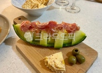 연말파티음식, 멜론, 메론, 하몽, 음식, 사진,이미지,일러스트,캘리그라피 - 804B2작가 크라우드픽 - 저작권 걱정 없는 상업용 이미지