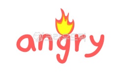 화남, 열받음, 앵그리, 불, angry, 사진,이미지,일러스트,캘리그라피 - olivemango작가 크라우드픽 - 저작권 걱정 없는 상업용 이미지