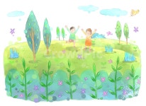 봄, 계절, 봄바람, 봄향기, 봄나들이, 사진,이미지,일러스트,캘리그라피 - cooltree작가 크라우드픽 - 저작권 걱정 없는 상업용 이미지