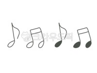 음악, 음표, 노래, 멜로디, music, 사진,이미지,일러스트,캘리그라피 - 오늘을그리다작가 크라우드픽 - 저작권 걱정 없는 상업용 이미지