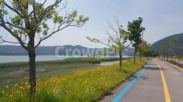 풍경, 자연, 섬진강, 자전거길, 길, 사진,이미지,일러스트,캘리그라피 - 리보니작가 크라우드픽 - 저작권 걱정 없는 상업용 이미지