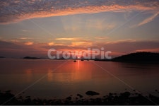 진도, 해변, 노을, 해넘이, nature, 사진,이미지,일러스트,캘리그라피 - 영산공작가 크라우드픽 - 저작권 걱정 없는 상업용 이미지