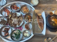 백반, 한정식, 고등어자반, 고등어정식, 된장찌개, 사진,이미지,일러스트,캘리그라피 - 종단이작가 크라우드픽 - 저작권 걱정 없는 상업용 이미지
