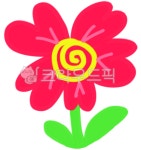 꽃, 빨간꽃, 귀여운, 봄, 봄꽃, 사진,이미지,일러스트,캘리그라피 - yuriannas작가 크라우드픽 - 저작권 걱정 없는 상업용 이미지