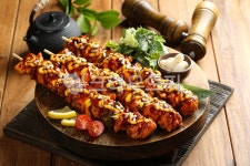 왕닭꼬치, 닭꼬치, 닭고기요리, 꼬치요리, 구이요리, 사진,이미지,일러스트,캘리그라피 - yoro2005작가 크라우드픽 - 저작권 걱정 없는 상업용... 