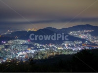 여수밤풍경, 월봉산, 월봉산야경, 야경, 여수야경, 사진,이미지,일러스트,캘리그라피 - 김선비작가 크라우드픽 - 저작권 걱정 없는 상업용 이미지