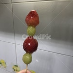 탕후루, 딸기, 청포도, strawberry, grape, 사진,이미지,일러스트,캘리그라피 - Lemonllatte작가 크라우드픽 - 저작권 걱정 없는 상업용... 