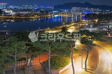 야경, 세종호수공원야경, 인공호수, 호수, 세종시, 사진,이미지,일러스트,캘리그라피 - Deep bLUE작가 크라우드픽 - 저작권 걱정 없는 상업용... 