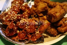 치킨, 양념치킨, 통닭, 양념반후라이드반, 후라이드치킨, 사진,이미지,일러스트,캘리그라피 - Ndbfldudwls92작가 크라우드픽 - 저작권 걱정... 