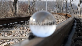 철길, 구슬, 겨울, 추위, 배경, 사진,이미지,일러스트,캘리그라피 - pol 작가작가 크라우드픽 - 저작권 걱정 없는 상업용 이미지