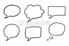 말풍선, 생각, 대화, 말주머니, 풍선, 사진,이미지,일러스트,캘리그라피 - Yolk작가 크라우드픽 - 저작권 걱정 없는 상업용 이미지