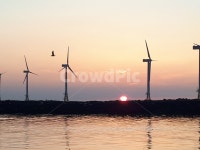 제주도, 해안가, 제주해안가풍경, 일몰, 풍차, 사진,이미지,일러스트,캘리그라피 - Nharra1작가 크라우드픽 - 저작권 걱정 없는 상업용 이미지