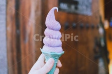 소프트아이스크림, 아이스크림, 블루베리아이스크림, 콘아이스크림, 포도맛아이스크림, 사진,이미지,일러스트,캘리그라피 - 지니블라썸작가... 