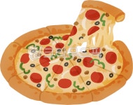 패스트푸드, 늘어나는치즈, 페페로니, 콤비네이션, 피자, 사진,이미지,일러스트,캘리그라피 - 딸기마루작가 크라우드픽 - 저작권 걱정 없는 상업용... 