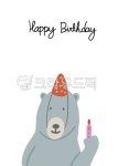 생일편지, 편지지, 생일, 무지개, birthday, 사진,이미지,일러스트,캘리그라피 - 나무그네작가 크라우드픽 - 저작권 걱정 없는 상업용 이미지