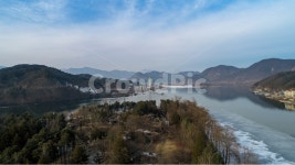 남이섬, 항공촬영, 가평, 하늘, 눈, 사진,이미지,일러스트,캘리그라피 - pradis작가 크라우드픽 - 저작권 걱정 없는 상업용 이미지