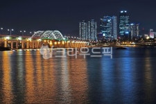 양화대교, 합정동, 건물, 아파트, 한강다리, 사진,이미지,일러스트,캘리그라피 - Deep bLUE작가 크라우드픽 - 저작권 걱정 없는 상업용 이미지