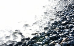 몽돌, 몽돌해변, 해변, 자연, 장노출, 사진,이미지,일러스트,캘리그라피 - 일출작가 크라우드픽 - 저작권 걱정 없는 상업용 이미지