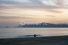 바다, 노을, 자연, 땅, 해안선, 사진,이미지,일러스트,캘리그라피 - picpic999작가 크라우드픽 - 저작권 걱정 없는 상업용 이미지