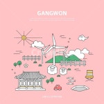 강원도, 양떼목장, 풍력발전소, 랜드마크, 휴가, 사진,이미지,일러스트,캘리그라피 - DAWOOL작가 크라우드픽 - 저작권 걱정 없는 상업용 이미지