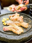 삼겹살, 돌판구이, 돼지고기, 돌판, 된장찌게, 사진,이미지,일러스트,캘리그라피 - 리일리작가 크라우드픽 - 저작권 걱정 없는 상업용 이미지