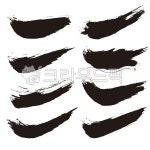 브러쉬, 붓터치, 붓, 페인트, 먹, 사진,이미지,일러스트,캘리그라피 - 크레이지나인작가 크라우드픽 - 저작권 걱정 없는 상업용 이미지