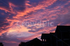 하늘, 노을, 석양, 구름, 그림자, 사진,이미지,일러스트,캘리그라피 - Cube작가 크라우드픽 - 저작권 걱정 없는 상업용 이미지