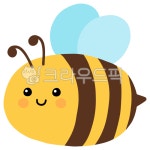 캐릭터, 꿀벌, 꿀벌캐릭터, 꿀벌도안, 유치원, 사진,이미지,일러스트,캘리그라피 - 진땅이작가 크라우드픽 - 저작권 걱정 없는 상업용 이미지
