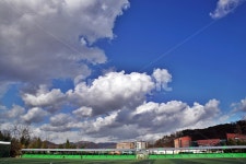 구름, 뭉게구름, 푸른하늘, 자연, 파란하늘, 사진,이미지,일러스트,캘리그라피 - Deep bLUE작가 크라우드픽 - 저작권 걱정 없는 상업용 이미지