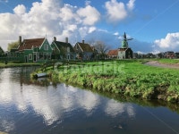 유럽, 암스테르담, 풍차마을, 네덜란드, 구름, 사진,이미지,일러스트,캘리그라피 - JJAERI작가 크라우드픽 - 저작권 걱정 없는 상업용 이미지