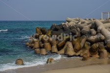 방파제, 바다, breakwater, seawall, sea, 사진,이미지,일러스트,캘리그라피 - COURBETDO작가 크라우드픽 - 저작권 걱정 없는 상업용 이미지