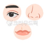 얼굴, 사람, 눈, 코, 입, 사진,이미지,일러스트,캘리그라피 - 연정83작가 크라우드픽 - 저작권 걱정 없는 상업용 이미지