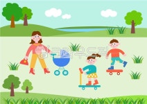 어린이날, 가족나들이, 5월8일, 주말여행, 공원나들이, 사진,이미지,일러스트,캘리그라피 - happyhappy작가 크라우드픽 - 저작권 걱정 없는... 