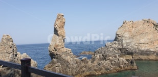 바위형제, 촛대바위, 갈매기섬, 바위남매, rock, 사진,이미지,일러스트,캘리그라피 - 흥택이작가 크라우드픽 - 저작권 걱정 없는 상업용 이미지