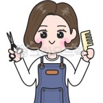 미용사, 미용, 헤어디자이너, 디자이너, 여자, 사진,이미지,일러스트,캘리그라피 - 가나0826작가 크라우드픽 - 저작권 걱정 없는 상업용 이미지