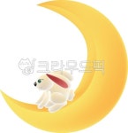 달, 토끼, 달토끼, 추석, 명절, 사진,이미지,일러스트,캘리그라피 - dlsgh3180작가 크라우드픽 - 저작권 걱정 없는 상업용 이미지