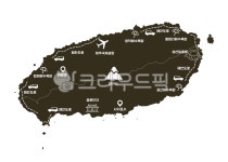 제주도, 지도, 대한민국지도, 제주도여행, 여름, 사진,이미지,일러스트,캘리그라피 - kerkermam작가 크라우드픽 - 저작권 걱정 없는 상업용 이미지