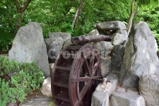 돌, 물레방아, 함양, 상림공원, 풀, 사진,이미지,일러스트,캘리그라피 - Npicocopy작가 크라우드픽 - 저작권 걱정 없는 상업용 이미지