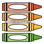 크레용, crayon, 색연필, 네임텍, 유치원, 사진,이미지,일러스트,캘리그라피 - monne_0403작가 크라우드픽 - 저작권 걱정 없는 상업용 이미지