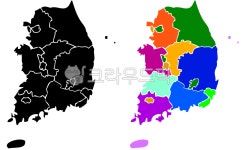 map, 지도, 우리나라지도, 남한지도, 대한민국지도, 사진,이미지,일러스트,캘리그라피 - kkanbuMan작가 크라우드픽 - 저작권 걱정 없는 상업용... 